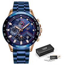 Top Brand Luxury Sports Chronograph Quartz Watch Men