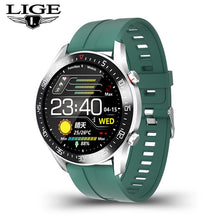 LIGE touch screen Mens Smart Watch waterproof