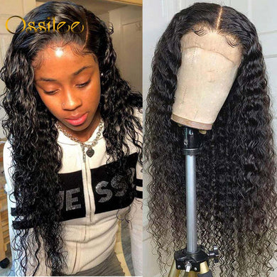 4x4/13x4/13x6 Lace Front Human Hair Wigs Deep Wave Wig 5x5 Closure Wigs Remy Curly Human Hair Wig Frontal Wigs Pre Plucked