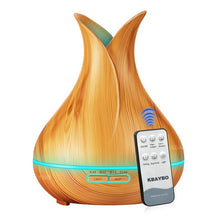 KBAYBO 400ml Aroma Essential Oil Diffuser Ultrasonic Air Humidifier
